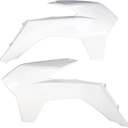 Acerbis Radiator Shrouds White #2314250002 KTM