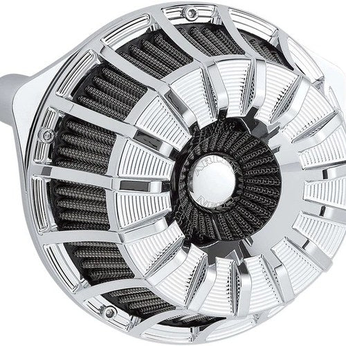 Arlen Ness Inverted Series 15-Spoke Air Cleaner Kit Chrome #18-996