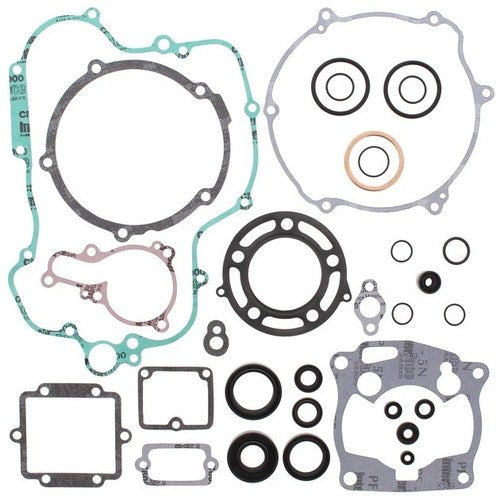 Vertex-Winderosa Complete Gasket Kit with Oil Seals Kawasaki KX125 1994