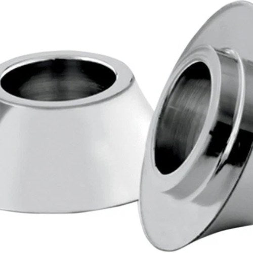 RC Components Tapered Front Axle Spacers Chrome #HD-SPCR-1C Harley Davidson