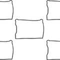 James Rocker Cover Gaskets Lower Rubber 5-Pack #JGI-17355-84-A Harley Davidson