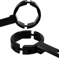 Denali Electronics Driving Light Articulating Clamp Mounts 50mm-60mm Black