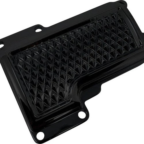 Covingtons Diamondback Transmission Top Cover Black #C3071-B Harley Davidson