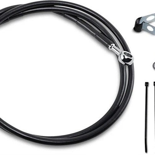 DS Vinyl Brake Line Kit Front +8" Harley Davidson Softail/Dyna #143676