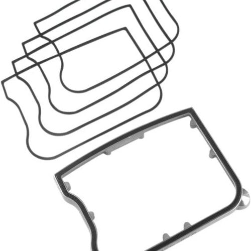 James Rocker Cover Gaskets Upper Rubber 5-Pack #JGI-17356-84-A Harley Davidson