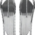 Covingtons Floorboards Chrome Dimpled #C1334-C Harley Davidson