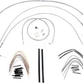 Burly Cable/Brake Line Kit for 16" Gorilla Bars B30-1055 Harley Davidson Softail