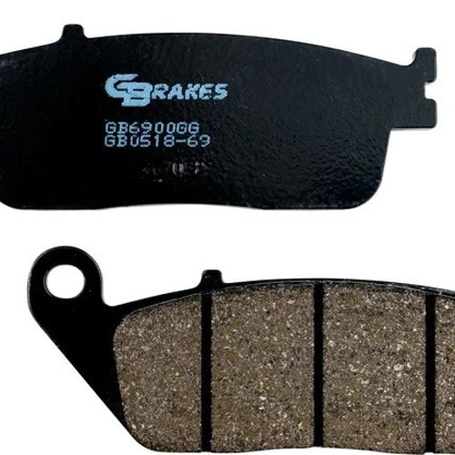 GBrakes Semi-Metallic Brake Pads GB0518-69 for Honda FSC600 Silver Wing ABS 2003