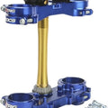 Xtrig Rocs Triple Clamp Blue #501330801201 for Yamaha YZ125/YZ125X