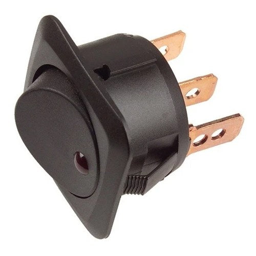 Grote Industries Rocker Style On/Off Switch with LED 25A
