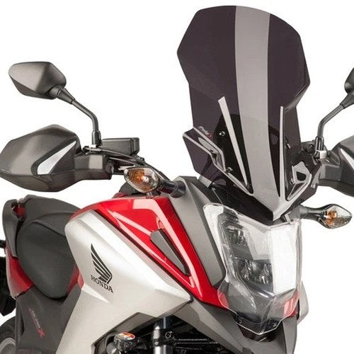 Puig Touring Windscreen Dark Smoke #8910F fits Honda NC750X/NC750XD 2018-2019