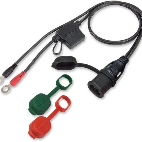 TecMate OptiMate Sae to M6/M8 Eyelet Permanent Battery Lead Charge Cable