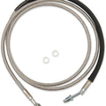 DS Braided Alternate Length Hydraulic Clutch Line 74-1/8" +4" Clear Coat #211960