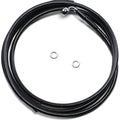 DS Black Vinyl Alternate Length Hydraulic Clutch Line 72-1/8" +2" Black #211943