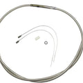 Magnum Polished Stainless Clutch Cable 78-11/16" #522316HE Harley Davidson