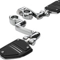 Ciro Highway Peg Mounts with Twin Rail Footrest Extended 1-1/4" Mount Chrome