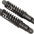 Drag Specialties 11" Ride-Height Adjustable Shocks Black Harley Davidson Dyna