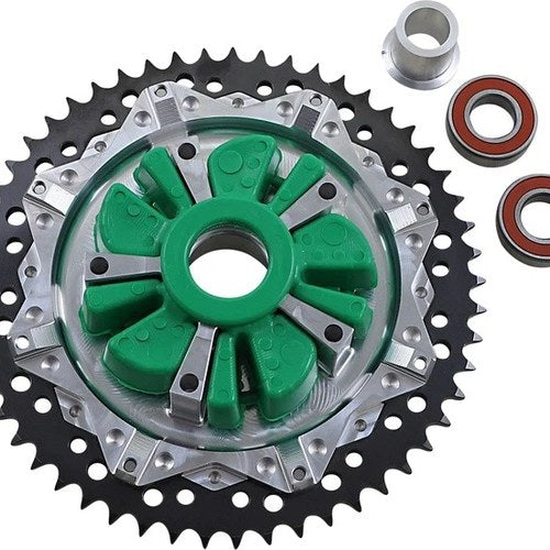 Alloy Art Cush Drive Chain Sprocket 53T Machined/Black Sprocket G2CC53-31