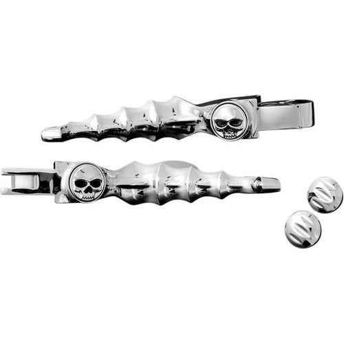 Kuryakyn Zombie Levers Chrome #1047 Harley Davidson