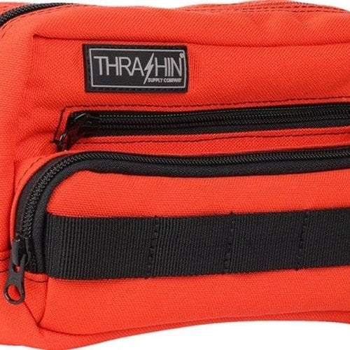 Thrashin Supply Co. Handlebar Bag Plus Orange