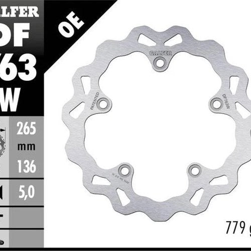 Galfer Wave Rotor Rear #DF763W BMW