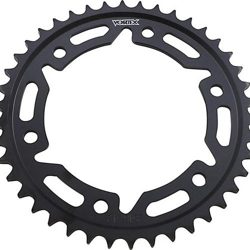 Vortex Steel Rear Sprocket 42T 530 Black #251S-42 for Honda