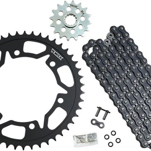 Vortex Wss Warranty Chain & Sprocket Kit 16/46T Black for Yamaha FZ6R