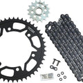 Vortex Wss Warranty Chain & Sprocket Kit 16/46T Black for Yamaha FZ6R