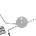 Magnum Byo DOT Brake Line Kit Replacement Brake Tee Chrome #393003