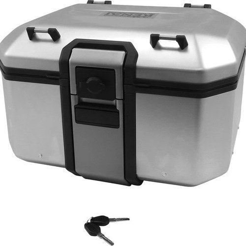 Moose Kenai Top Case 48 Liter Silver