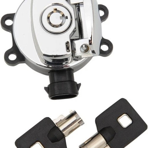 Drag Specialties Side Hinge Ignition Switch Chrome #1076587
