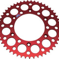 Renthal 520 Ultralight Aluminum Rear Sprocket 52T Red for Honda CR125R