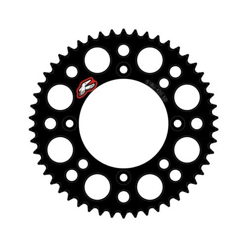 Renthal 2025 KTM 65 Rear Chain Wheel - Black 420-46GP Teeth for Powersports