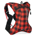 Uswe For Outlander Hydration Pack 2L Flannel Red/Black - Lightweight,