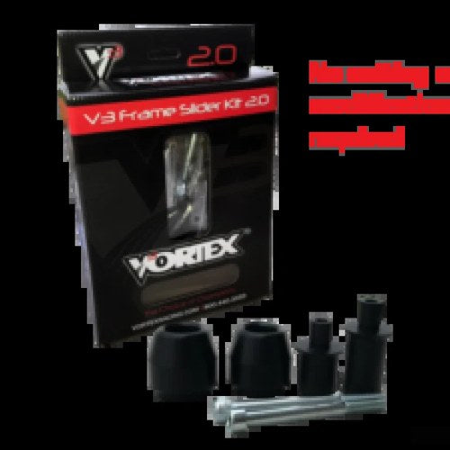 Vortex Racing V3 Frame Slider Kit for Suzuki GSX-R 1000 2016-2022