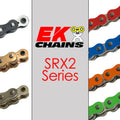 Vortex Racing EK 520 SRX2 Chain With Clip For Master Link - 112 Links