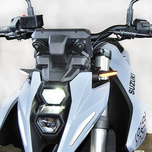 New Rage Cycles For 23+ Suzuki GSX-8S Front Turn Signals – Fits 2023-2025 Models