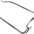 Bikers Choice For 14-Up Flh Flt Chrome Saddlebag Support Bracket – Fits Harley