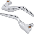 Bikers Choice For 14-22 XL Chrome O Series 4 Hole Lever Set – Fits Harley