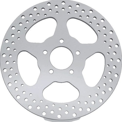 Bikers Choice For 00-17 Harley Davidson Big Twin 11.5 Inch Polished Drilled