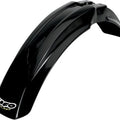 UFO Fender Front Black KA02755001 for Kawasaki KX500/KX250 2-Stroke/KX125/KDX200