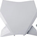 UFO Front Number Plate White KTM 125 SX/250 SX/250 SX-F/300 SX/350 SX-F/450 SX-F