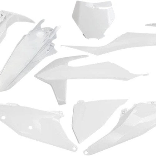 UFO Complete Plastics Kit White #KTKIT522042 KTM