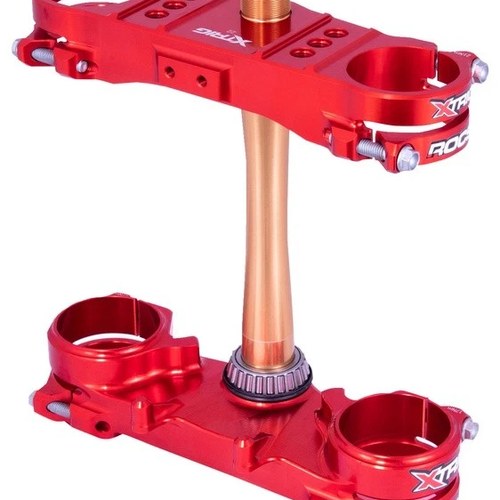 Xtrig Rocs Triple Clamp Red #501330101401 fits Honda CRF450R 2021