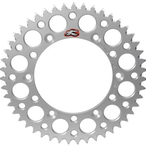 Renthal 520 Ultralight Aluminum Rear Sprocket 49T Silver #150U-520-49GBSI