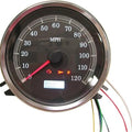 HardDrive Electronic Speedometer Black #T21-6983-12 Harley Davidson