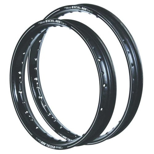 Excel A60 21x1.60 Black Racing Rim for Powersports