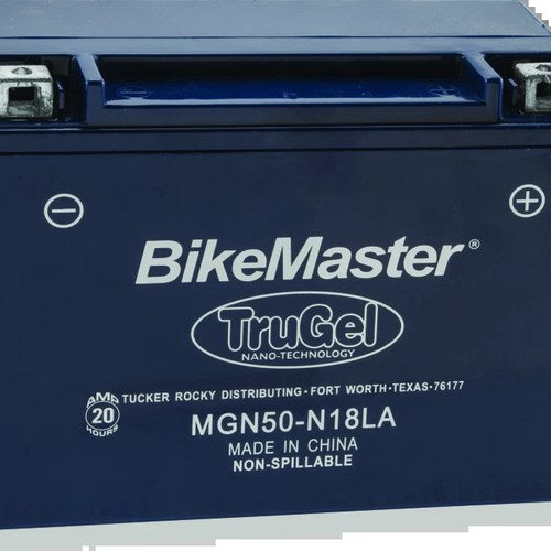 BikeMaster TruGel Battery MGN50-N18LA – Fits Honda Gold Wing 1975-1984