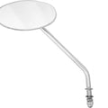 HardDrive Oval Mirror Long Stem Chrome #110943 Harley Davidson