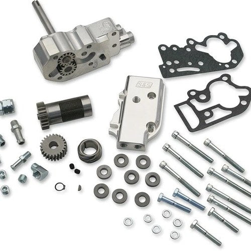 S&S Oil Pump Kit with Drive Gear, Breather & Shims #31-6294 Harley Davidson